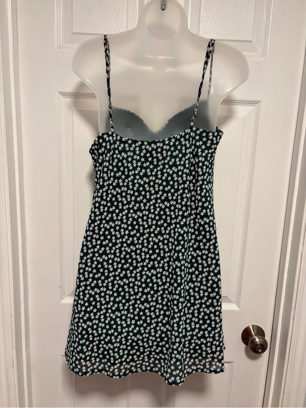 Princess Polly Dark Green Floral Mini Dress - Picture 4 of 6